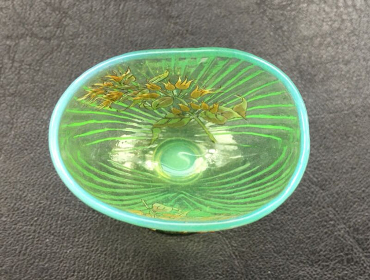 エミールガレの初期作品　クチナシのミニチュアクープ花瓶