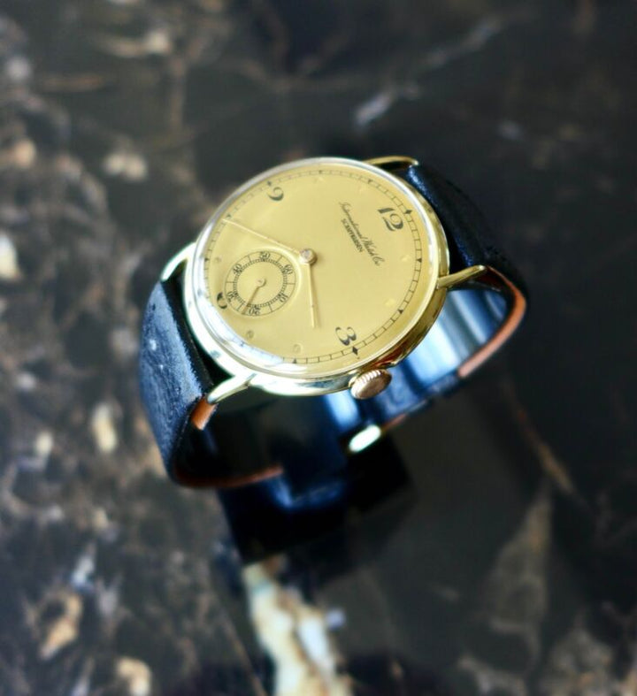 1940年製 オーバーサイズ（35mm） 14Kゴールド IWCインターナショナルウォッチ