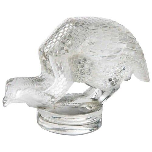 Kidney lalique mascot ""Pintade-