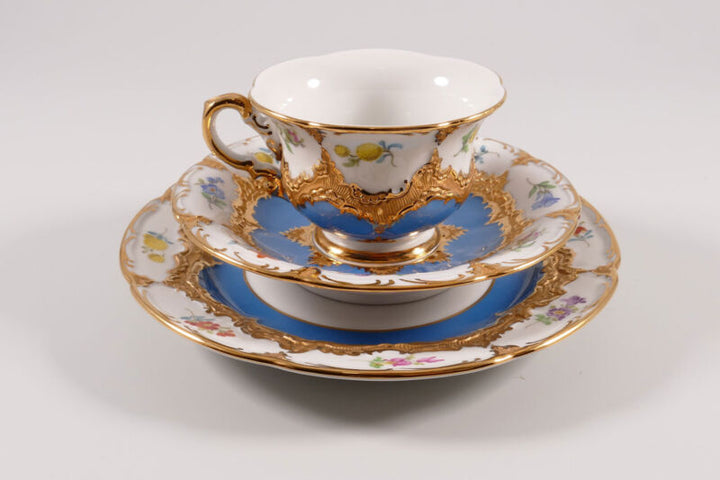 マイセン　Bフォーム　カップ＆ソーサー＆プレート