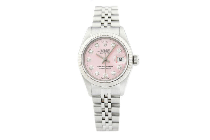 ロレックス レディース デイトジャスト Ref.69174 18Kホワイトゴールド
