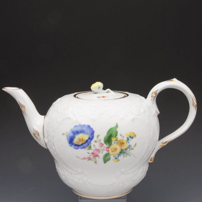 Wonderful tea service Meissen new rope flower3-