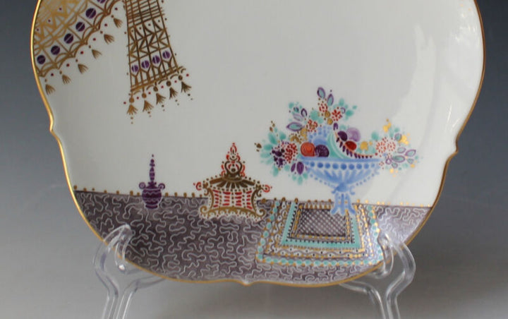 マイセン　ティーカップ＆ソーサー＆プレート  3ピース  アラビアンナイト  ハインツ・ヴェルナー