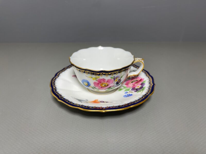 マイセン  Aカンテ フラワーペインティング フラワー1級品