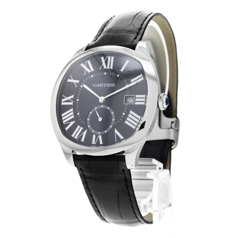 Cartier Drive de Cartier WSNM0009 Black Roman Dial Automatic 40mm Steel Watch