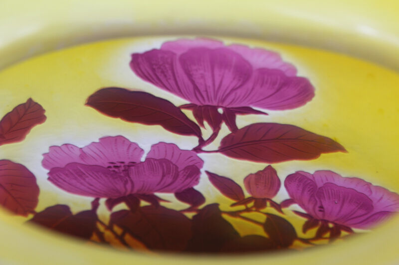 エミールガレ　ワイルドローズの花瓶