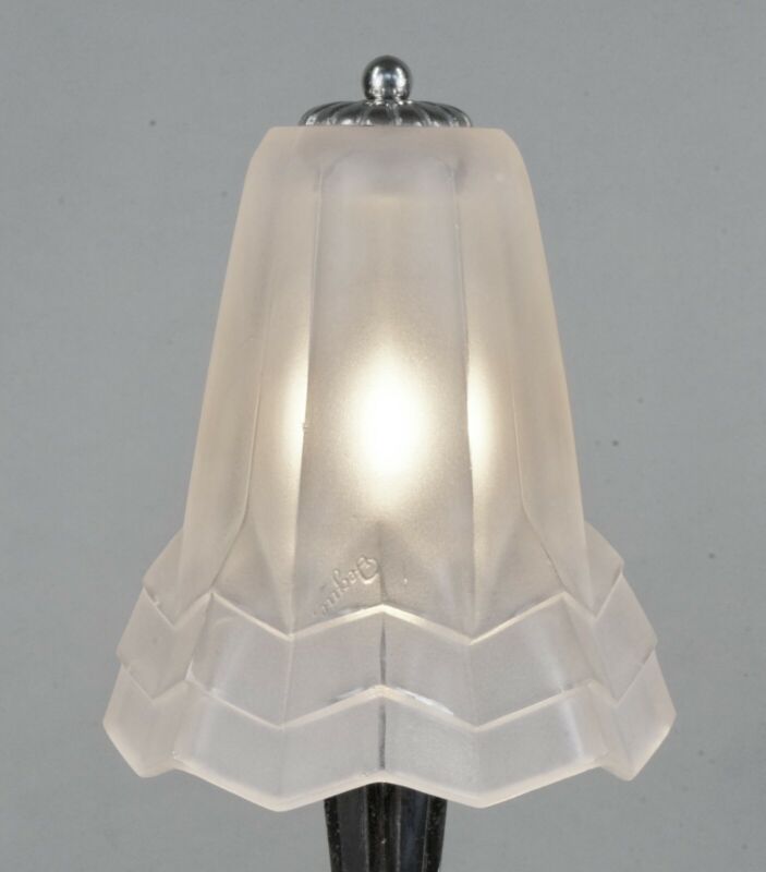 デュゲ　フランス製アールデコランプ　1930年