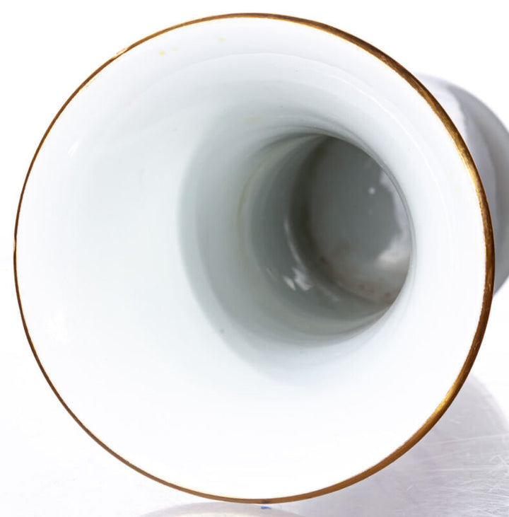 マイセン ドラゴンの壺型花瓶 パープル 一級品 1924-34年 24.2cm