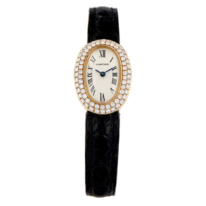 Cartier Baignoire 1960 18mm Yellow Gold Watch