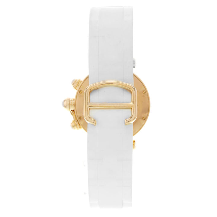 Cartier Pasha Seatimer WJ130004 3130 Diamond White MOP 18k 37mm Rose Gold Watch
