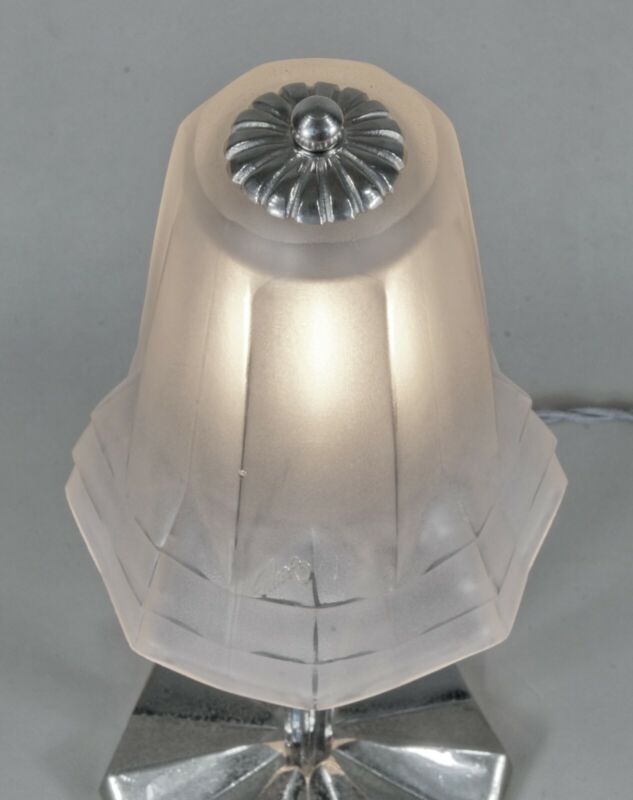 デュゲ　フランス製アールデコランプ　1930年