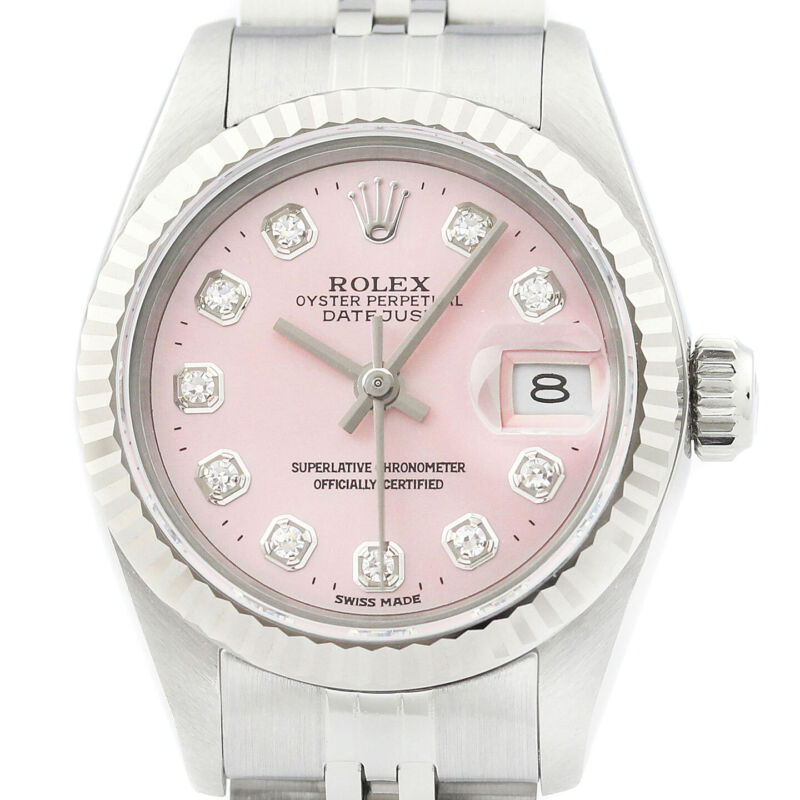 ROLEX デイトジャスト レディース 69174 ロレックス デイトジャスト 69174 ブルー レディース 時計