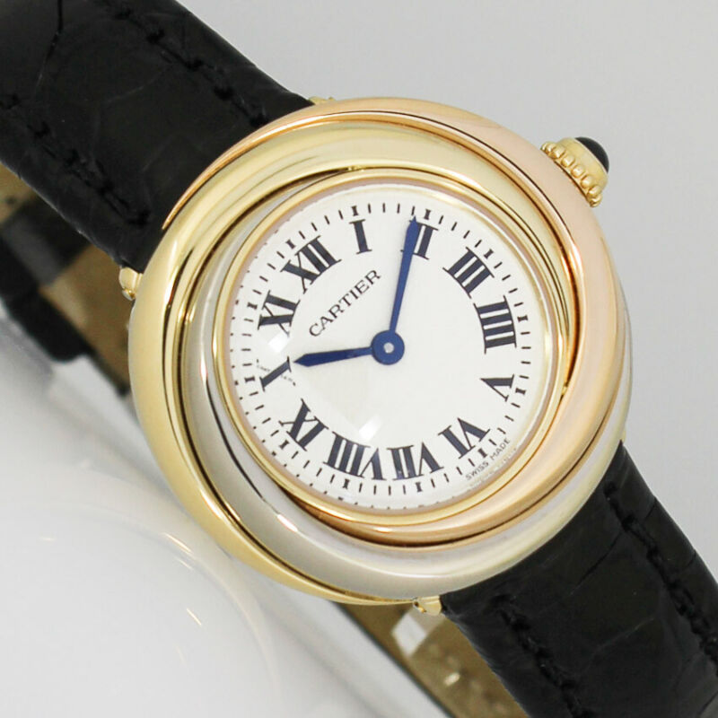 CARTIER TRINITY 27 mm 18K YELLOW, RED, WHITE GOLD WATCH Ref. 2357 REVISION 07/2022