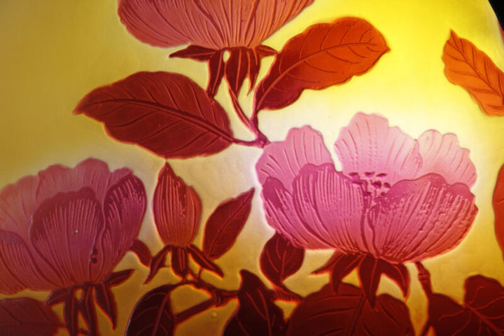 エミールガレ　ワイルドローズの花瓶