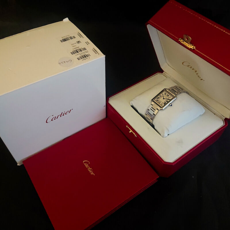 Cartier Tank Solo Quartz Ladies Steel Watch W5200013