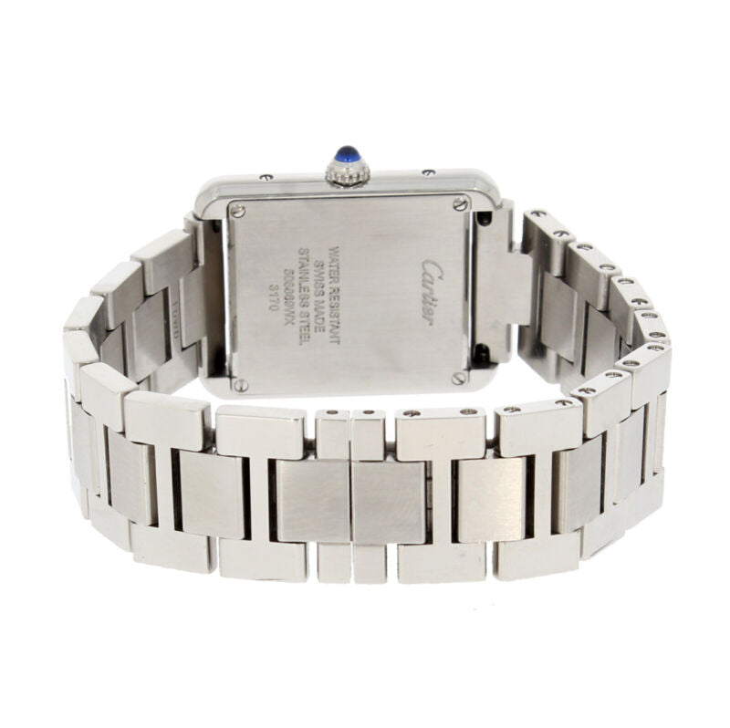 Cartier Tank Solo Quartz Ladies Steel Watch W5200013