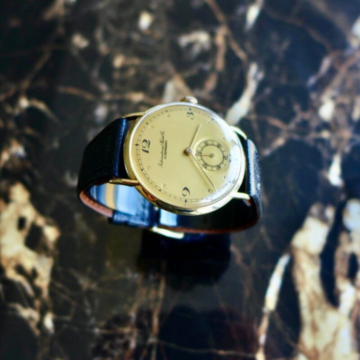 1940年製 オーバーサイズ（35mm） 14Kゴールド IWCインターナショナルウォッチ
