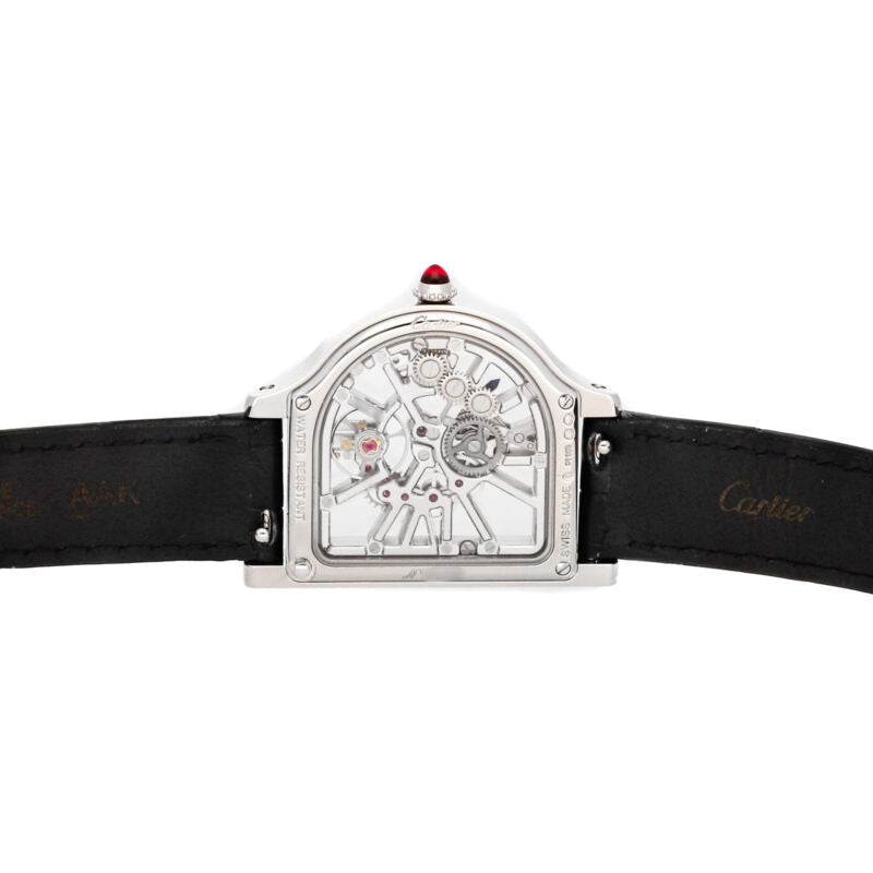 Cartier Cloche de Cartier LE Manual Platinum Ladies Strap Watch WHCC0003