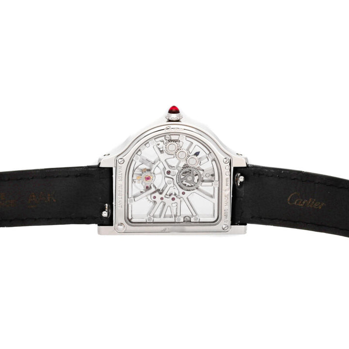 Cartier Cloche de Cartier LE Manual Platinum Ladies Strap Watch WHCC0003