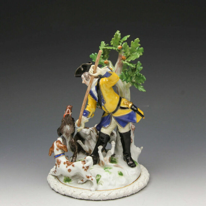 Meissen 陶器フィギュア ピアノと犬 Meissen 陶器フィギュア ピアノと犬 マイセン 置物