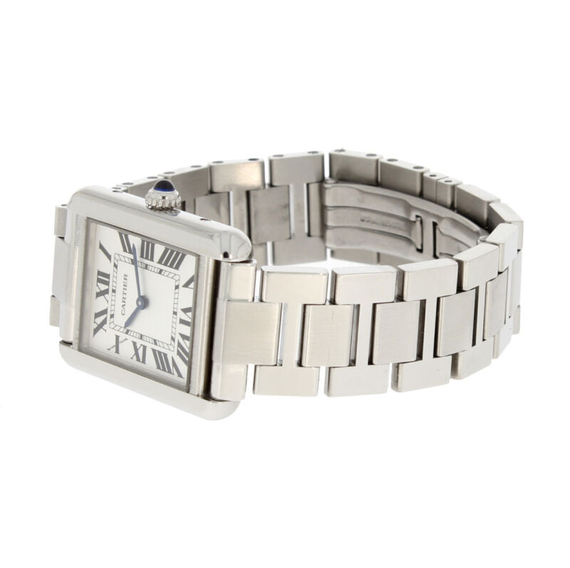 Cartier Tank Solo Quartz Ladies Steel Watch W5200013