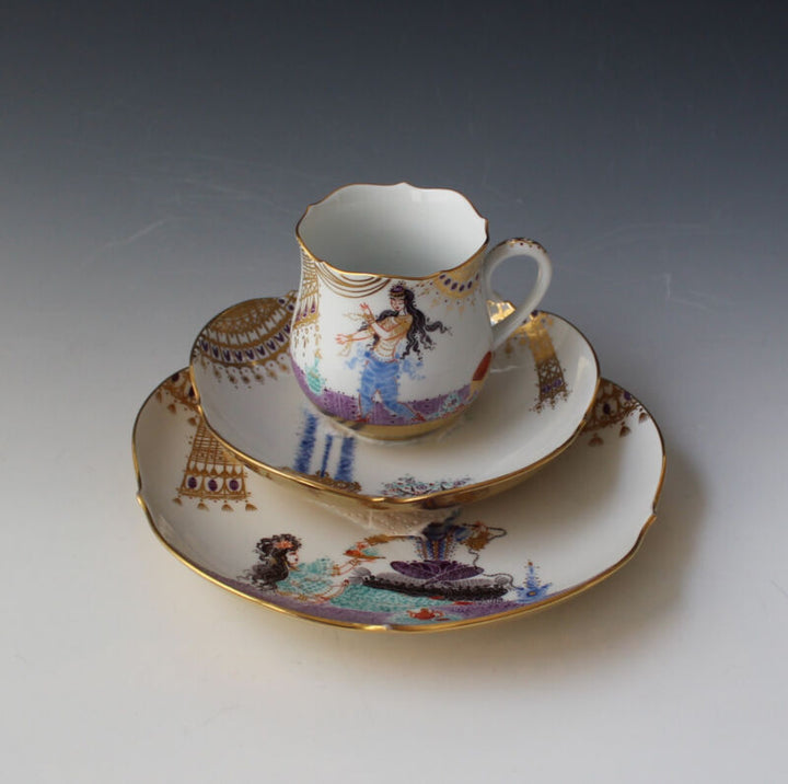 マイセン  コーヒーブランケット  3ピース  アラビアンナイト  ハインツ・ヴェルナー/ #3