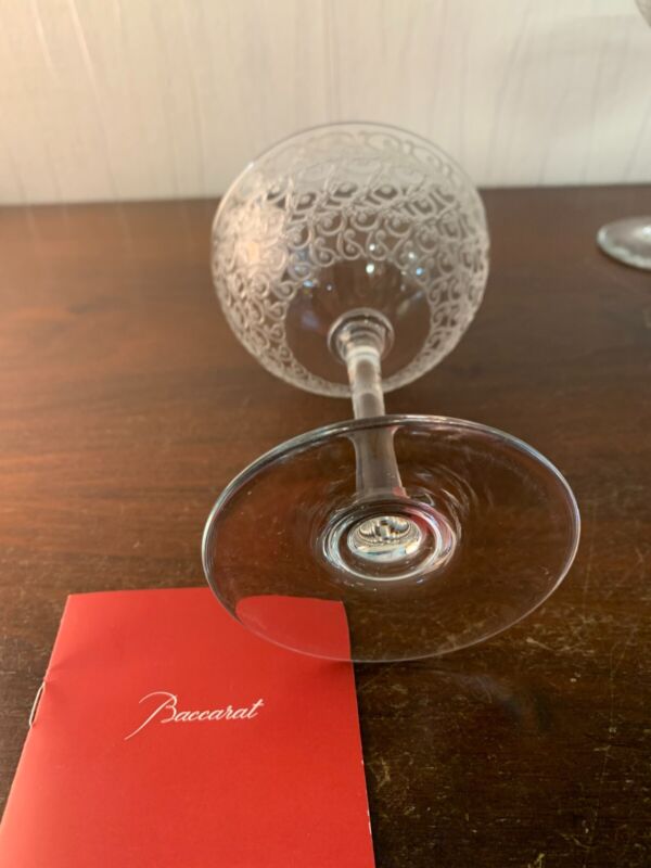9-Cups Champagne Model Rohan IN Glass Baccarat (Price For La Piece)