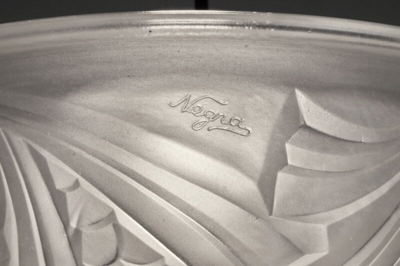 デュゲ 1930年代　フランス製アールデコシャンデリア（ペンダントライト）