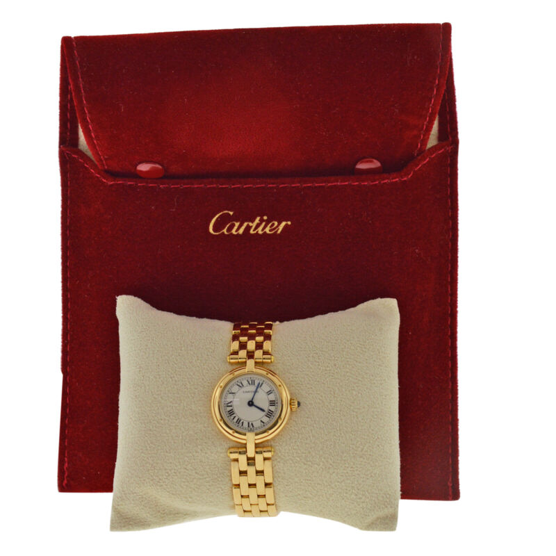 Cartier Panthere Vendome 6692 Full 18K Yellow Gold Ladies Quartz 24MM Watch