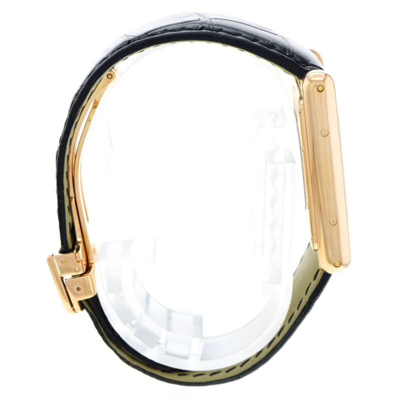 タンク ルイ カルティエ ローズゴールド 手巻き腕時計 W1560002