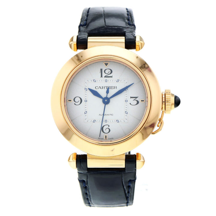 Cartier Pasha WGPA0014 35mm Rose Gold Watch