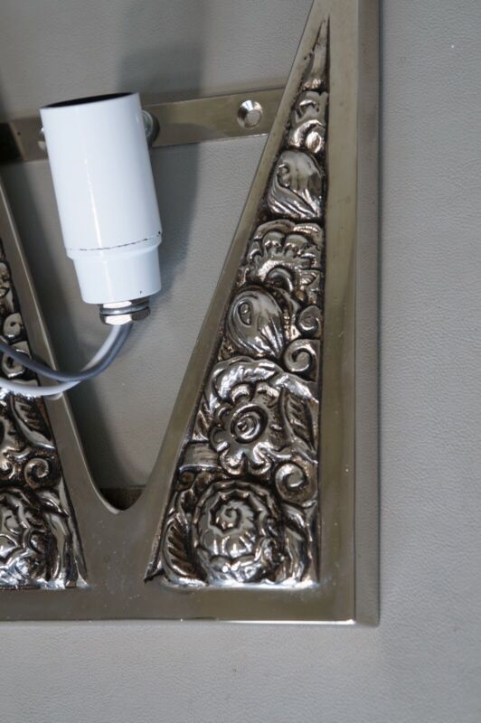 デュゲ : ペア・オブ・1930年代フレンチ・アールデコ・ウォールスコーンライト