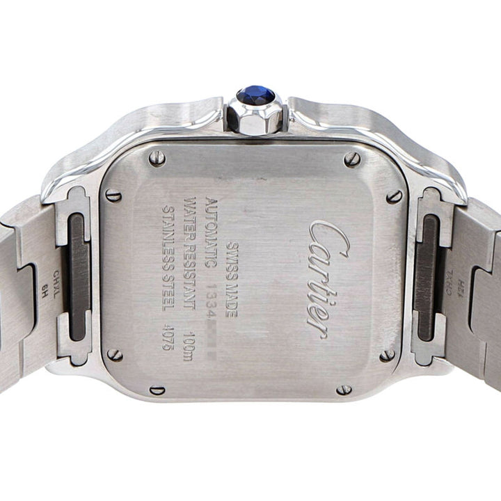 カルティエ サントス スチール 自動巻き腕時計 W2SA0016