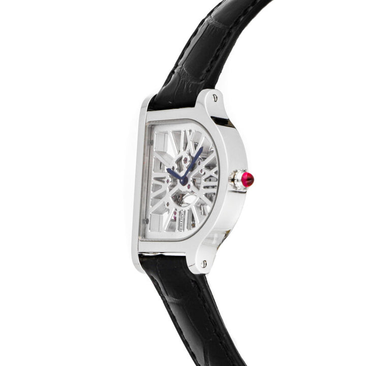 Cartier Cloche de Cartier LE Manual Platinum Ladies Strap Watch WHCC0003